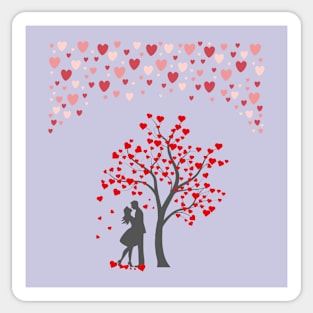 couple's love Sticker